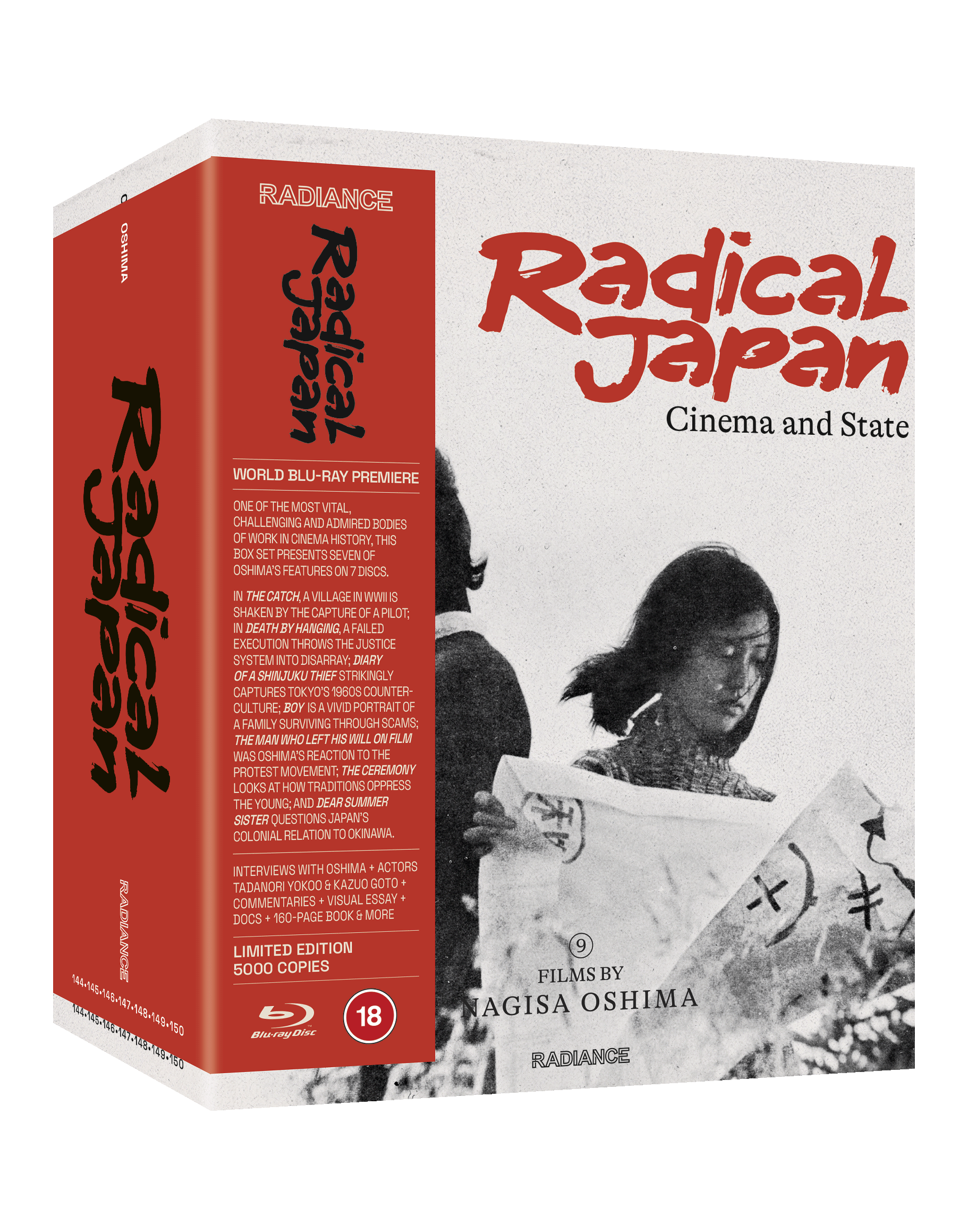 Radical Japan: Cinema and State - Nine Films by Nagisa Oshima (LE