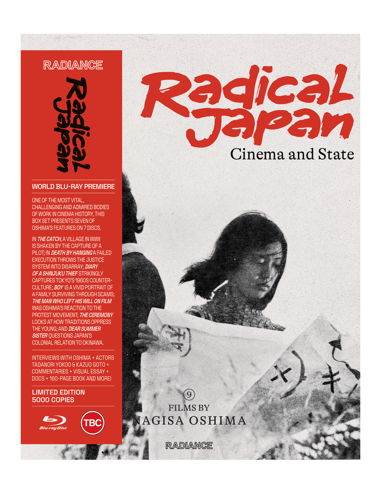 Radical Japan: Cinema and State - Nine Films by Nagisa Oshima (LE)