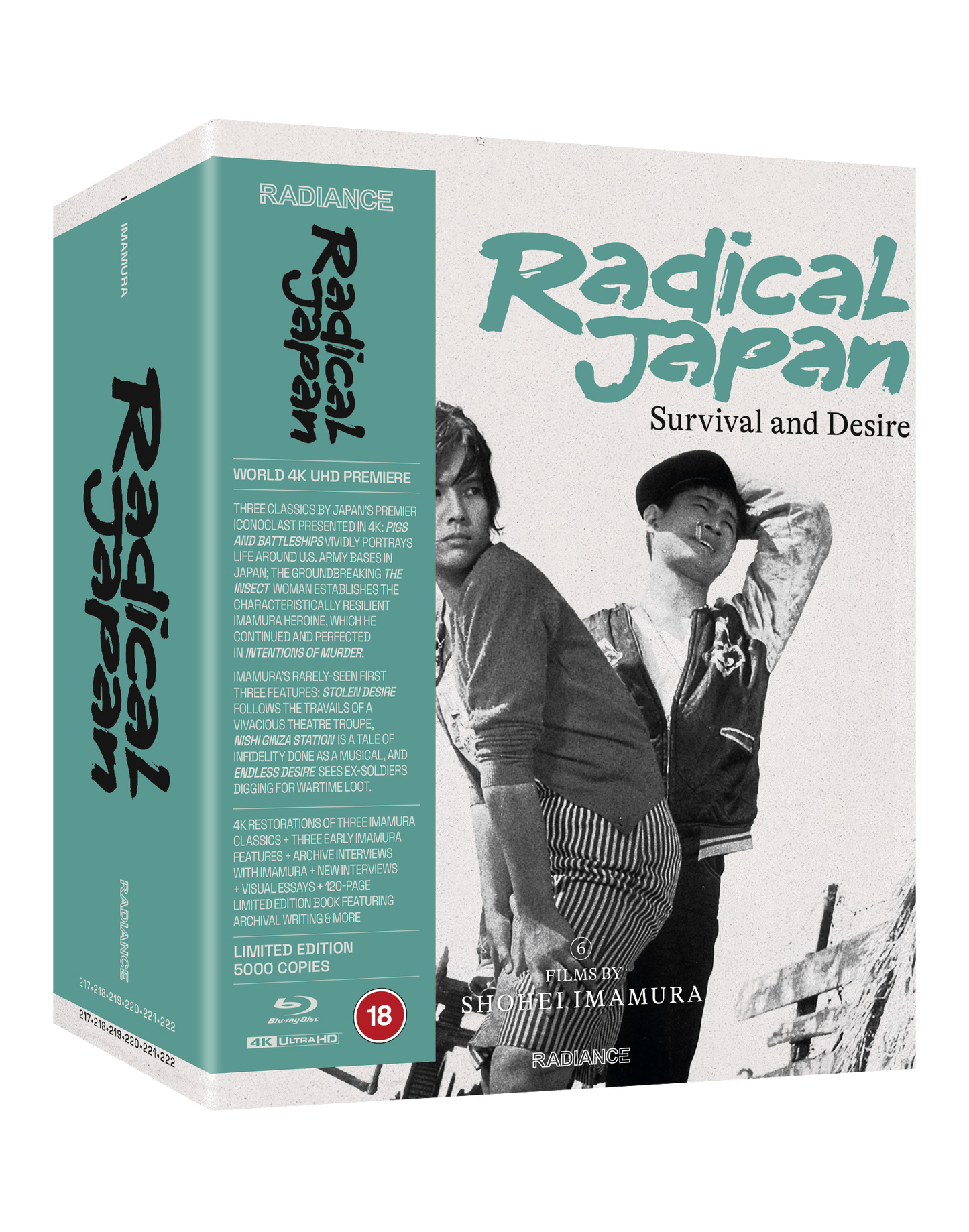 Radical Japan: Survival and Desire - Six Films by Shohei Imamura (LE)