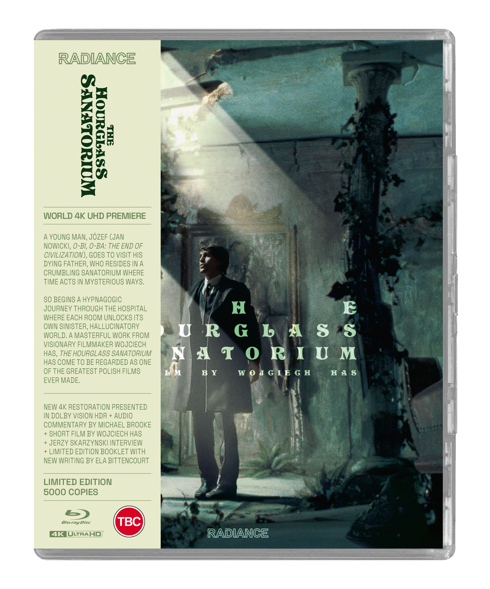 The Hourglass Sanatorium (UK 4K UHD/Blu-ray) - Radiance Films 4K UHD + Blu-ray