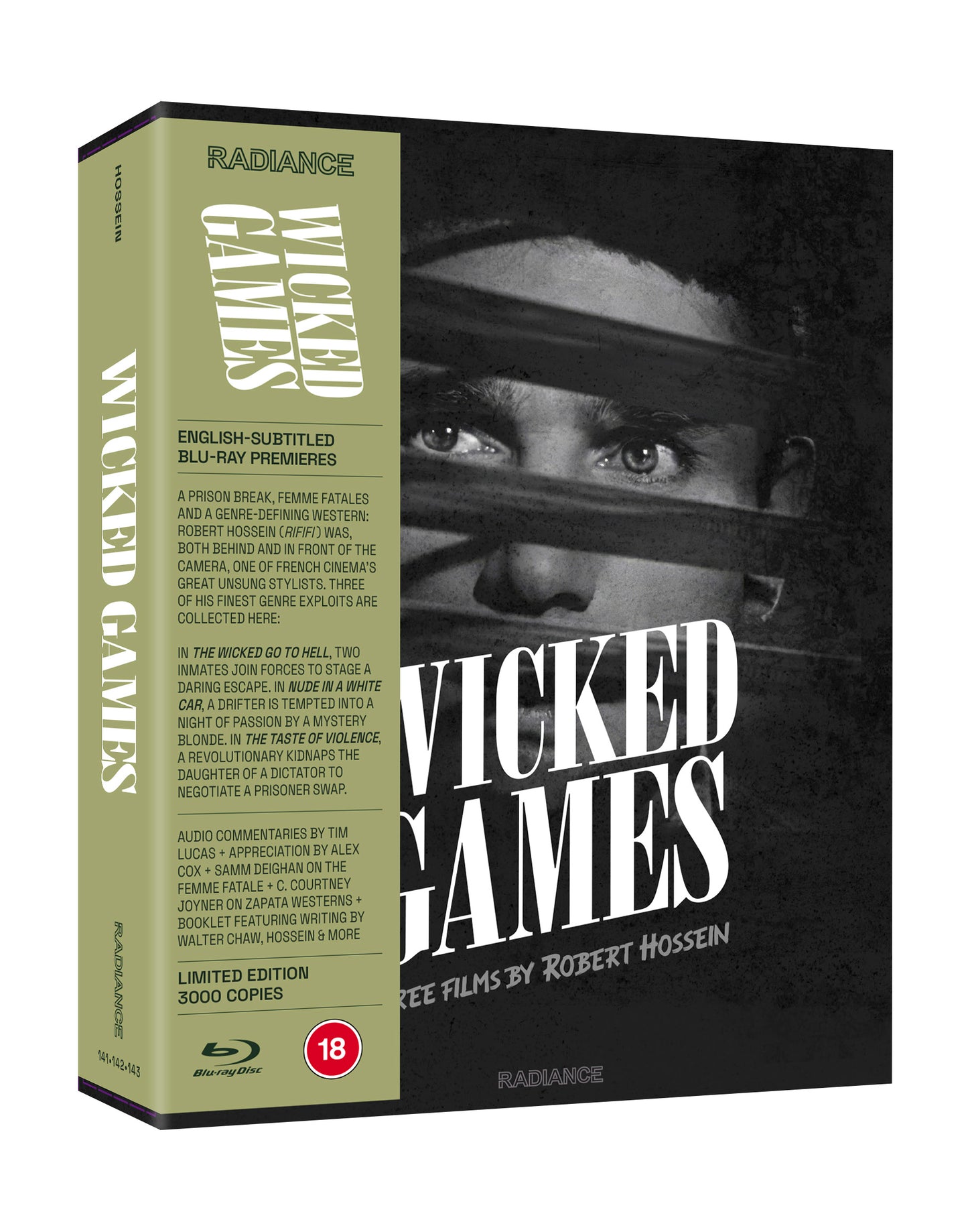 Wicked Games: Three Films by Robert Hossein (LE)