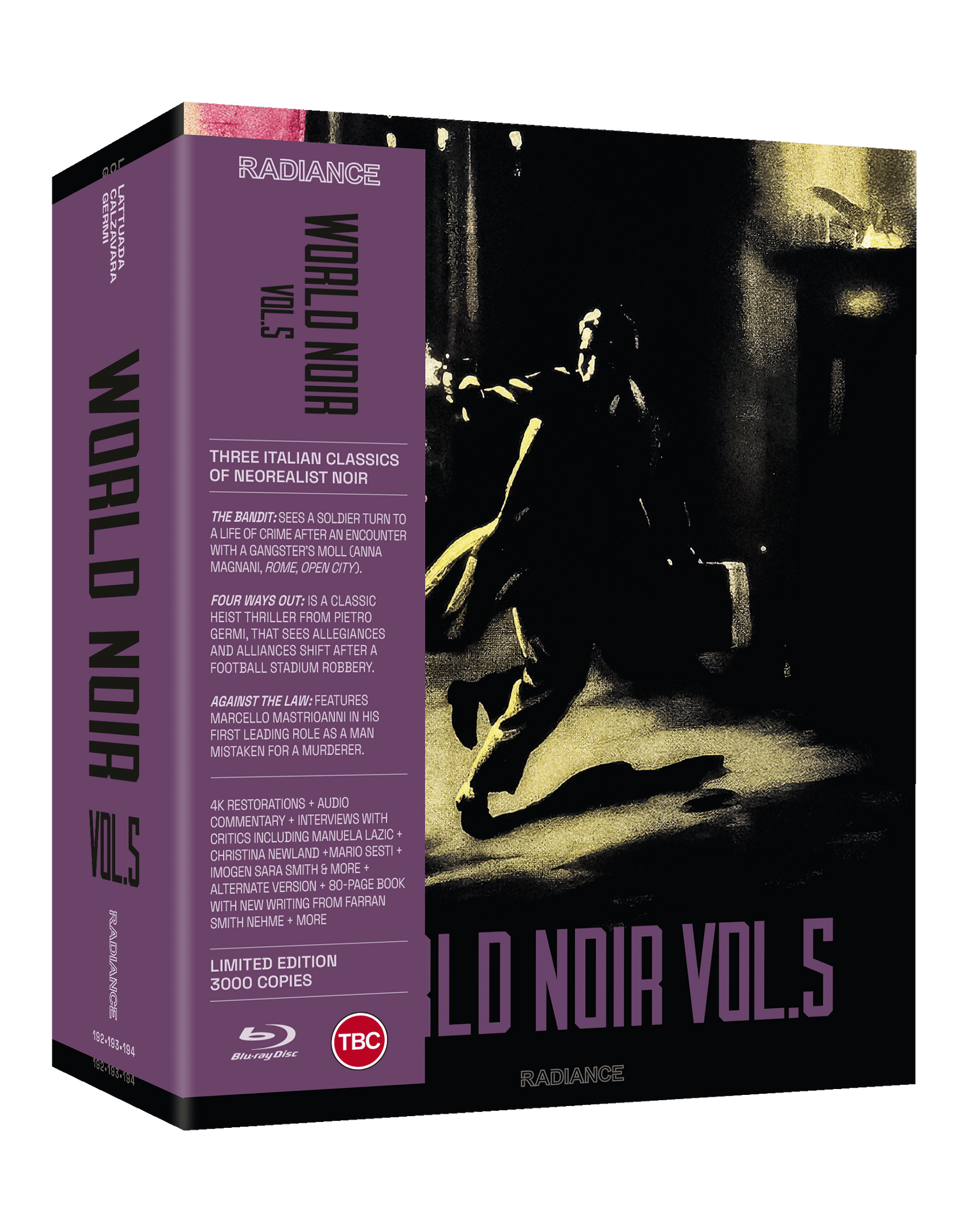 World Noir Vol. 5 - Radiance Films Blu-ray